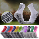 Adult Thick Towel Football Socks Non-Slip Wear-Resistant Tube Socks, Size: Free Size(Fluorescent Green Black)