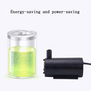 5 PCS Quiet Mini Horizontal Vertical Submersible Pump, Style: White Horizontal