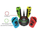 DOBE Round Gamepad With 4 Chargers For Switch Joy-Con(Black)