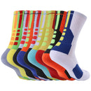 2 Pairs Adult Mid Tube Socks Thick Terry Basketball Socks, Size: Free Size(Grey)