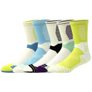 Adult Basketball Socks Men Thick Terry Sports Socks(Blue and White)