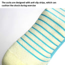 Adult Basketball Socks Men Thick Terry Sports Socks(White Black)