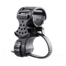 5 PCS Cycling Flashlight Fixing Bracket Bicycle Flashlight Clip(Black)