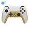 PSS-P04 Bluetooth 4.0 Wireless Dual-Vibration Gamepad For PS4 / Switch / PC / Steam(Tyrant Gold)