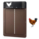 B177 Light-Sensitive Automatic Chicken Coop Door Hen House Pet Door