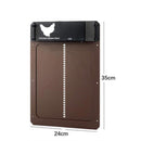 B177 Light-Sensitive Automatic Chicken Coop Door Hen House Pet Door