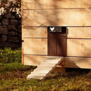 B177 Light-Sensitive Automatic Chicken Coop Door Hen House Pet Door
