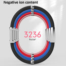 Wireless Silicone Anti-Static Bracelet Sports Bracelet(Four Cycles Red)