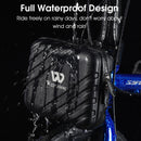 WEST BIKING 2L Folding Bike Hard Shell Storage Bag(Black)