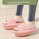 EVA Thick-Soled Rocking Shoes Yoga Shaping Balance Shoes(Pink)