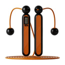 H8015 Counting Rope Skipping Sports Smart Steel Wire Skipping Rope For Women, Specification: Aggravated (Orange)