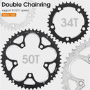 WEST BIKING 34T-50T Road Bike Racing Folding Chainwheel(Red)