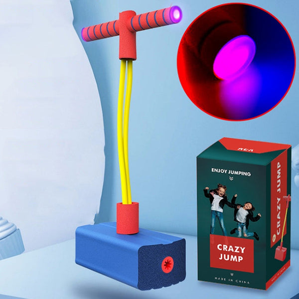 Luminous Children Jumping Pole Toy Balance Training Equipment(Blue)