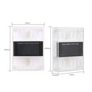 6 LED Solar Night Light Home Outdoor Decorative Garden Lamp(White Light)