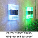 6 LED Solar Night Light Home Outdoor Decorative Garden Lamp(White Light)