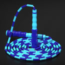 2 PCS 2.8m Children Bamboo Joint Skipping Rope, Style:(Soft Beads Blue)