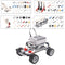 KJTZ01 Youth Robot Electric Small Particle Building Blocks Set(As Show)