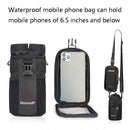Rhinowalk RK9105 Bicycle Handlebar Water Bottle Phone Bag(Black)