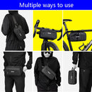 Rhinowalk X21921 2.5L Waterproof Bicycle Front Hanging Bag, Colour: Water Repellent (Matt Green)