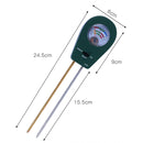LY101 Flower And Grass Soil Detector PH Cantoneal Alkalin Testor(Green)