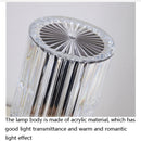 USB Charging Touch Diamond Crystal Table Lamp, Specification: USB Charging(RGB with Remote Control 16 Color)(Amber)