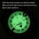 KEEP DIVING CP-992 Strong Magnetic Elastic Rope Luminous Diving Compass(Yellow)