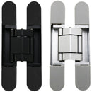 Three-Dimensional Adjustable Cross Hinge Folding Door Concealed Hinge, Specification: No. 5 Sand Silver 120kg