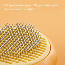 Cat Comb Remove Floating Hair Dog Comb(Yellow)