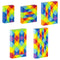 Children Puzzle Toy Color Variety Segment Magic Ruler, Spec: 48 Sections