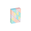 Children Puzzle Toy Color Variety Segment Magic Ruler, Spec: Macaron-24 Sections