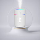 Colorful Cup Humidifier USB Mini Car Air Purifier(White)