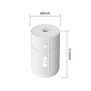 Colorful Cup Humidifier USB Mini Car Air Purifier(Black)