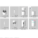 Colorful Cup Humidifier USB Mini Car Air Purifier(Green)