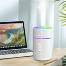 Colorful Cup Humidifier USB Mini Car Air Purifier(Green)
