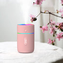 Colorful Cup Humidifier USB Mini Car Air Purifier(White)