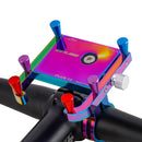 GUB Plus 12 Mountain Bike Aluminum Alloy Electric Plated Colorful Mobile Phone Frame(Colorful)