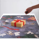 2 PCS 3D Stereo Double-Sided Photography Background Paper(Christmas Red)