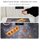 2 PCS 3D Stereo Double-Sided Photography Background Paper(Christmas Gray)