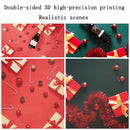 2 PCS 3D Stereo Double-Sided Photography Background Paper(Flower Charm 3)