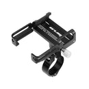 GUB P20 Mountain Bike Aluminum Alloy Mobile Phone Bracket(Black)