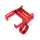 GUB P20 Mountain Bike Aluminum Alloy Mobile Phone Bracket(Red)