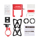 GUB P20 Mountain Bike Aluminum Alloy Mobile Phone Bracket(Titanium Color)