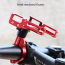 GUB P20 Mountain Bike Aluminum Alloy Mobile Phone Bracket(Black)