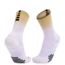 Thickened High-Top Sports Socks Non-Slip Mid-Tube Socks, Size: Free Size(Platinum)