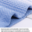 Thickened High-Top Sports Socks Non-Slip Mid-Tube Socks, Size: Free Size(Lake Blue Pink)