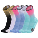 Thickened High-Top Sports Socks Non-Slip Mid-Tube Socks, Size: Free Size(Black Gold)