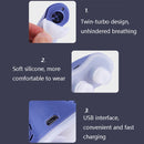 QC-002 Portable Chargeable Electric Anti-Snoring Device(Icon White)