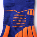 2 Pairs Thick Towel Bottom Tube Socks Elite Basketball Socks, Size: Free Size(Grey)
