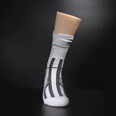 2 Pairs Thick Towel Bottom Tube Socks Elite Basketball Socks, Size: Free Size(Black)
