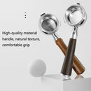 BST-001 Stainless Steel Coffee Machine Handle For Barsetto(Black Rosewood Without Button)